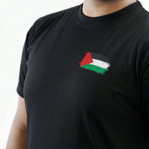 Free Palestine Puff Print T-Shirt
