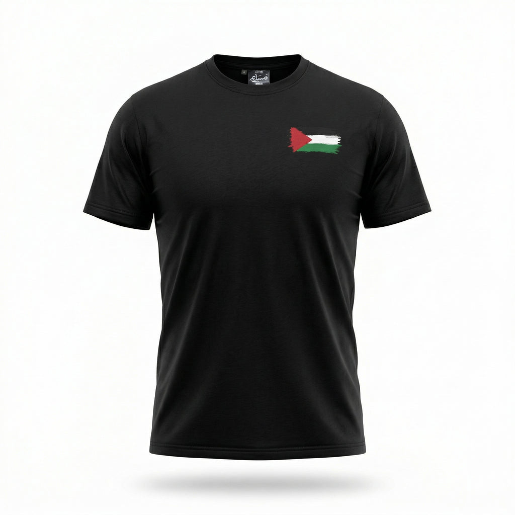 Free Palestine Puff Print T-Shirt
